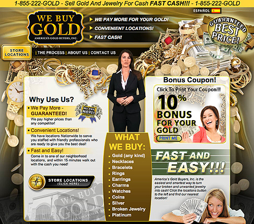 Como vender ouro online